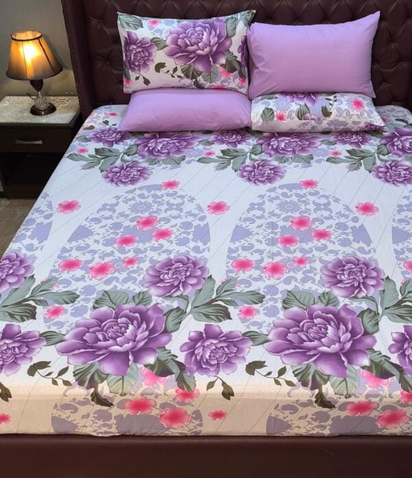 Purple flowers Print