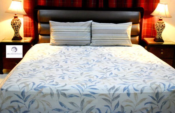 Blue Grey Bedding