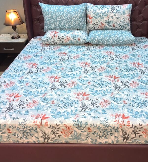 Pastel Colored Floral Bedding