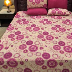 Pink Circle Themed Bedding