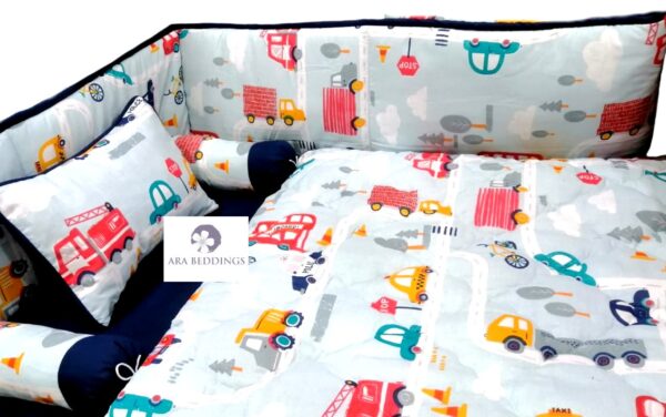 Baby trucks Cot Set