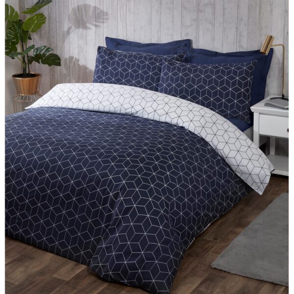 Dark Blue Bedding