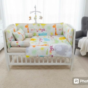 Baby Animal Theme Cot Set
