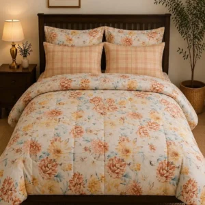 Orange Floral Design
