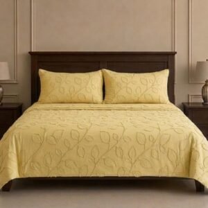 Yellow Jacquard Design