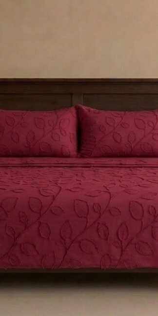 Red Jacquard Design