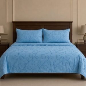 Blue Jacquard Design