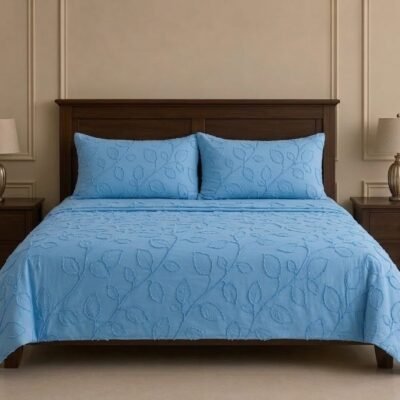 Blue Jacquard Design