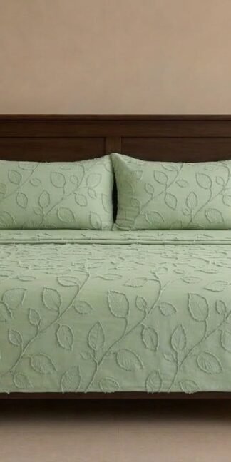 Green Jacquard Design