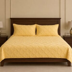 Yellow Jacquard Design