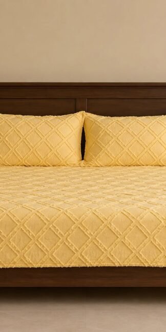 Yellow Jacquard Design