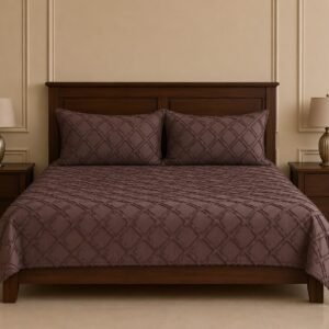 Brown Jacquard Design
