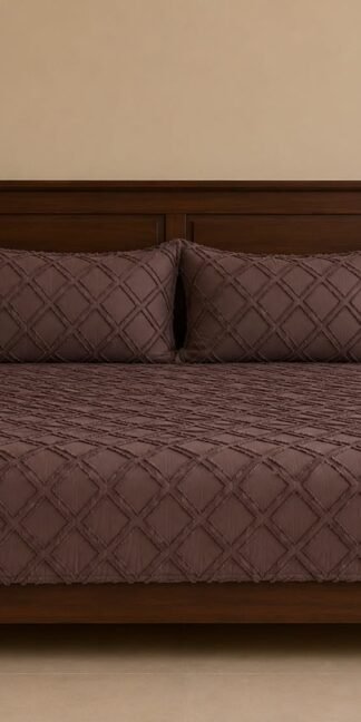 Brown Jacquard Design